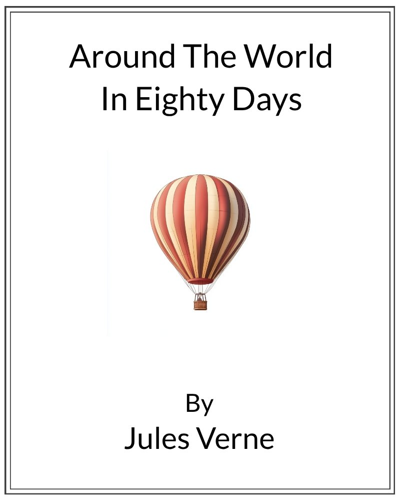 Cover image for Around The World In Eighty Days